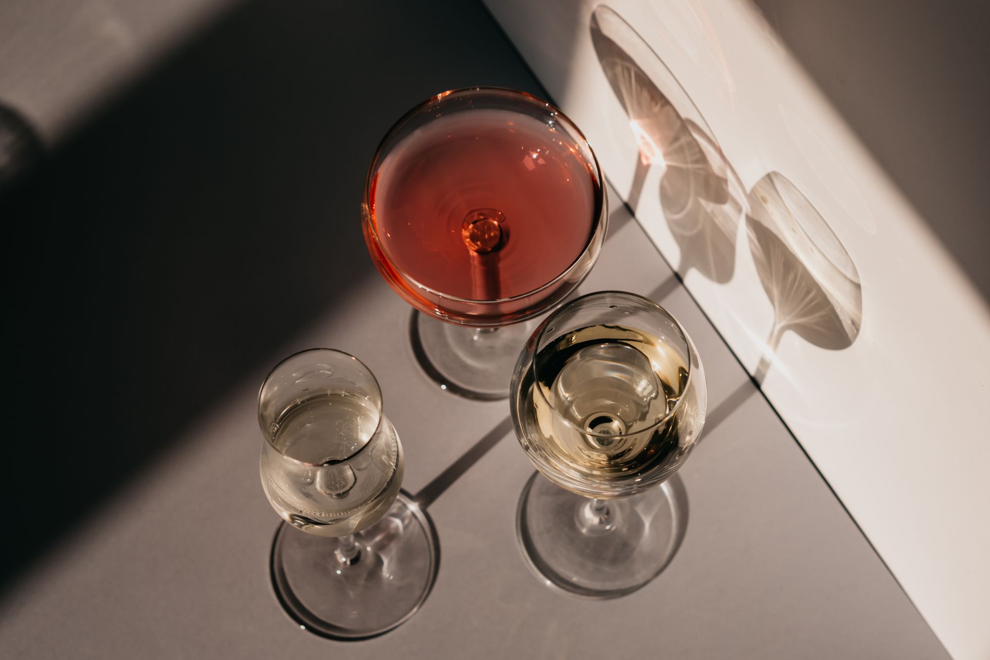 Red wine aesthetic with warm lighting